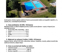 Provozování bufetu na koupališti 2023